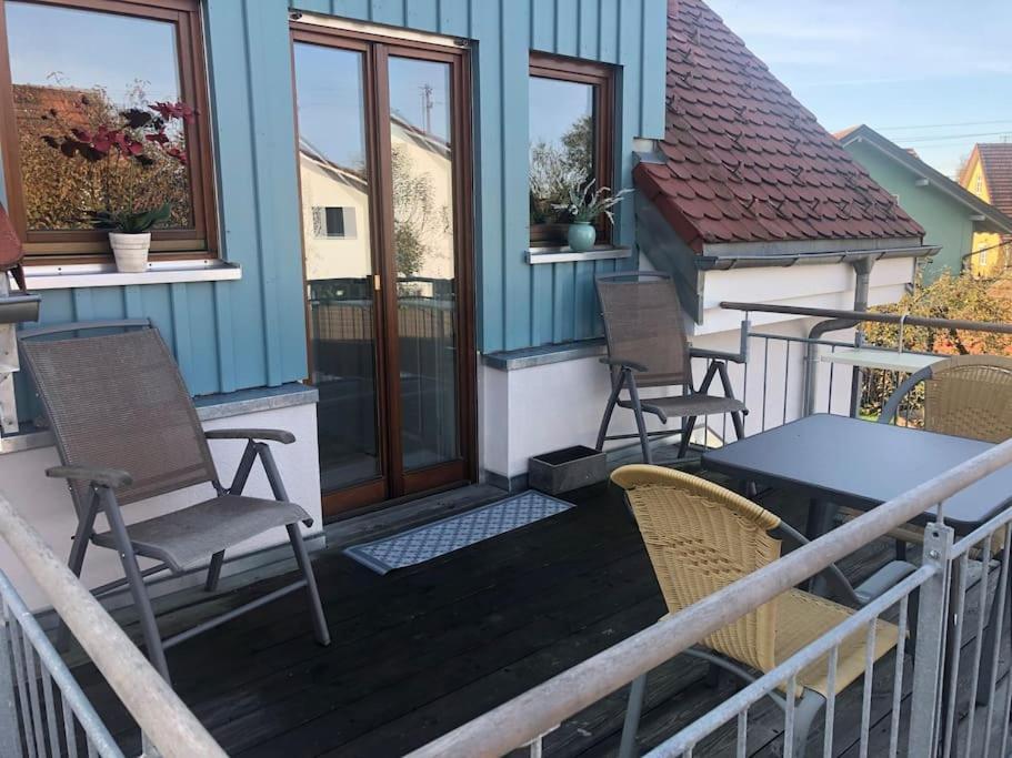 Gemuetliche Ferienwohnung Auf 2 Etagen Mit Dachterrasse Wangen im Allgäu Dış mekan fotoğraf